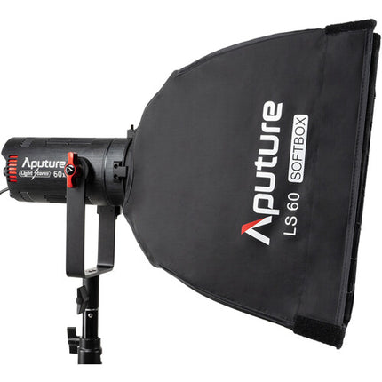 Aputure LS60 Softbox Difusor 14x14 45° Rejilla para LED