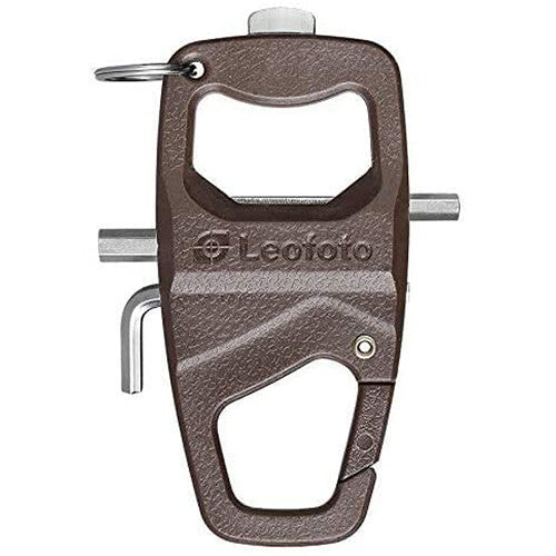 Leofoto MPL herramienta multiusos para fotografía con llave Allen 3mm y gancho de peso