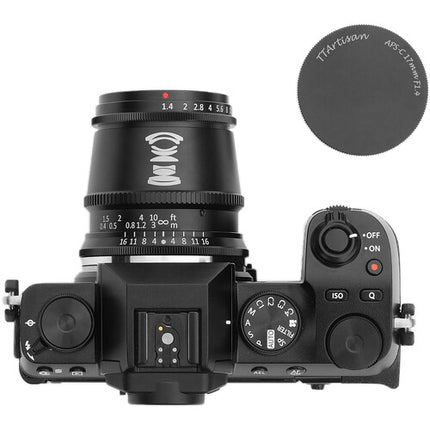 TTArtisan 17mm f1.4 Objetivo para FUJIFILM X Montura X APS-C 25.5mm
