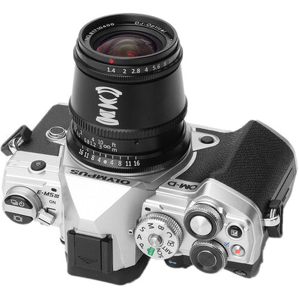 TTArtisan 17mm f/1.4 Lente para Micro Cuatro Tercios Apertura f/1.4-16 Distancia 7.9"