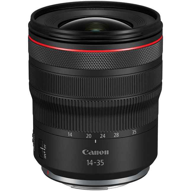 Canon RF 14-35mm f4 L IS USM Objetivo con estabilizador y funda blanda