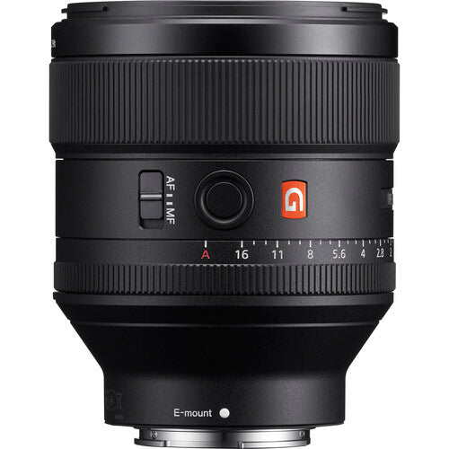 Sony FE 85mm f/1.4 GM Lente Full Frame con Apertura f/1.4 a f/16 y Motor AF Ultrasónico