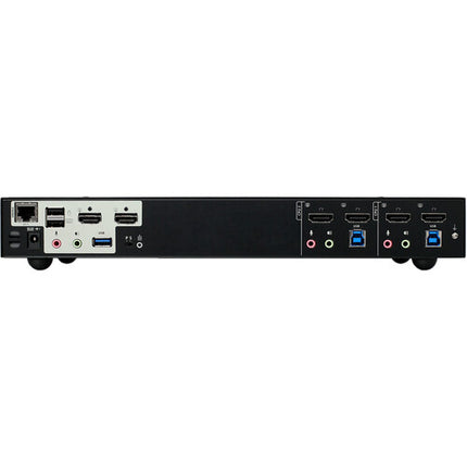 IOGEAR Interruptor KVMP HDMI 2 Puertos Soporte 4K 4096x2160 USB 3.1 Gen 1