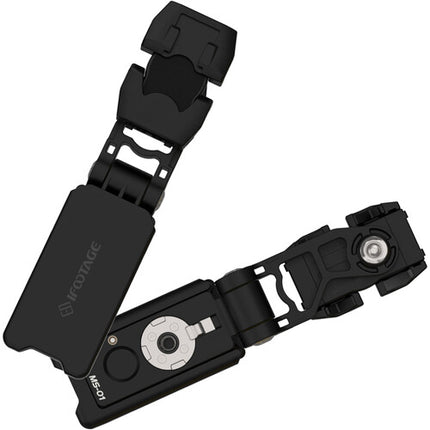 iFootage Spider Crab Soporte para Teléfono Negro para Smartphones 1.8 a 3.7 Pulgadas con Rotación 360°