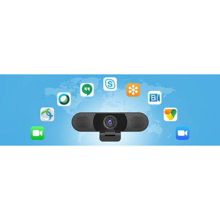 EMEET C980 Pro Webcam Full HD 1080p 30 fps con micrófono y altavoces integrados