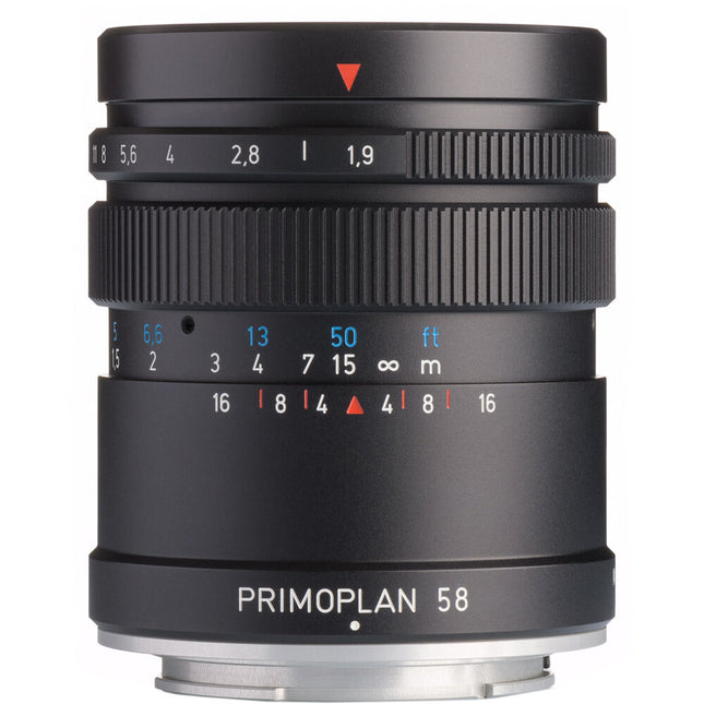 Meyer-Optik Gorlitz Primoplan 58mm f/1.9 II Lente Sony E Full Frame 52mm