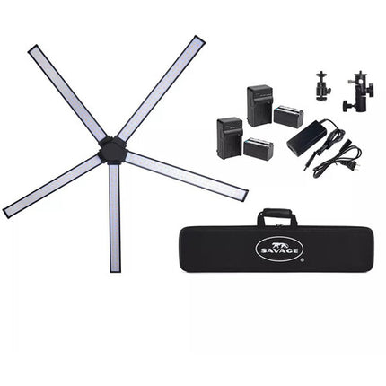 Savage LED Star Light luz LED 26" 3200-5500K CRI 95-97 con batería y cargador