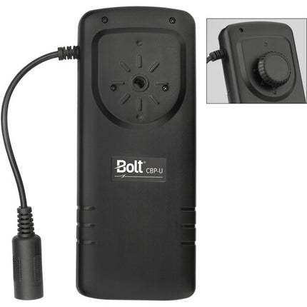 Bolt Universal Compact Battery Pack para Sony con cable enrollado 18 a 47 pulgadas
