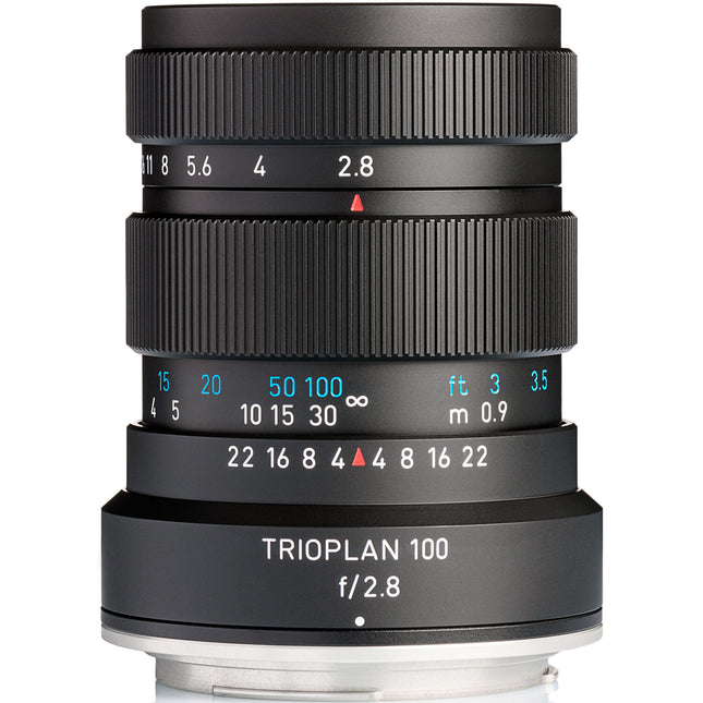 Meyer-Optik Gorlitz Trioplan 100mm f/2.8 II Lente Canon EF Full Frame 52mm