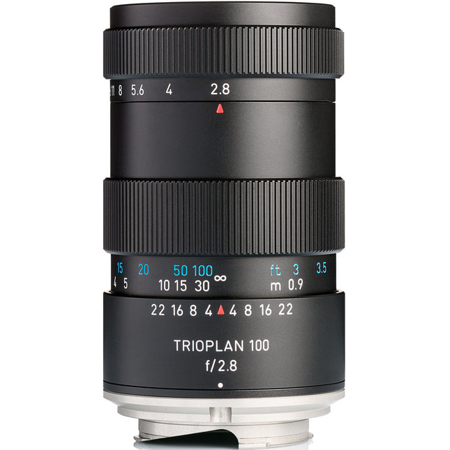 Meyer-Optik Gorlitz Trioplan 100mm f/2.8 II Teleobjetivo Full Frame para Leica M con Bokeh Soap Bubble