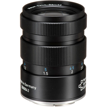 Meyer-Optik Gorlitz Trioplan 100mm f2.8 II Lente para Nikon F Negro con Parasol