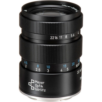 Meyer-Optik Gorlitz Trioplan 100mm f2.8 II Lente para Nikon F Negro con Parasol