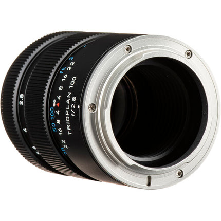 Meyer-Optik Gorlitz Trioplan 100mm f2.8 II Lente para Nikon F Negro con Parasol