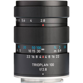Meyer-Optik Gorlitz Trioplan 100mm f/2.8 II Lente Filtro 52mm Bubble Bokeh