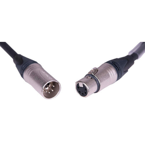 Lex Products DMX-5P-15-S Cable Extensión XLR 5 Pines 15 Pies Conectores Neutrik