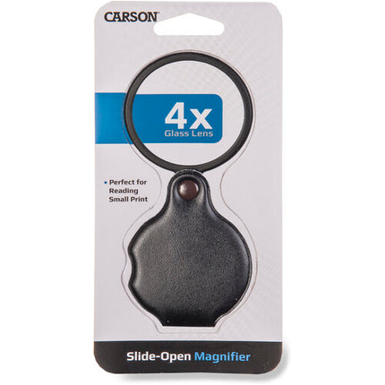 Carson GN-11 Lupa de Bolsillo 4x Diámetro de Lente 1.9 Pulgadas