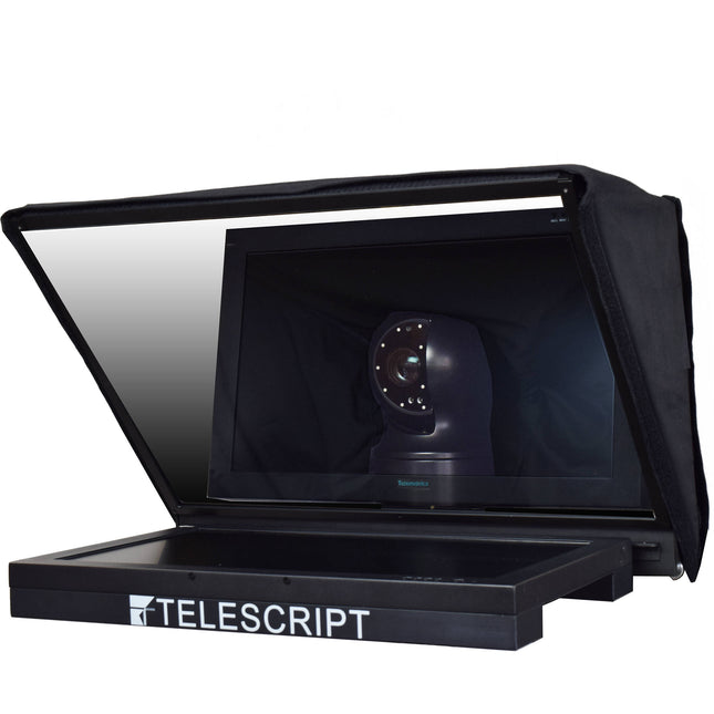 Telescript Robo-210-NDI Sistema Teleprompter IP Plegable con Monitor 21.5 Pulgadas 16 9