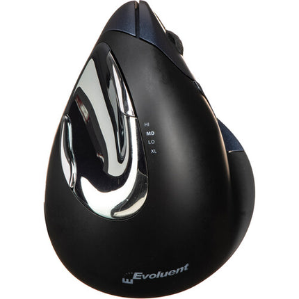 Evoluent VerticalMouse 4 Ratón Vertical Inalámbrico para Mano Derecha 6 Botones Programables Sensor Ajustable