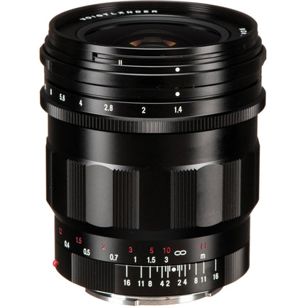 Voigtlander Nokton 21mm f1.4 Lente Asférica Sony E Full Frame 12 Diafragmas