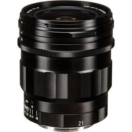 Voigtlander Nokton 21mm f1.4 Lente Asférica Sony E Full Frame 12 Diafragmas
