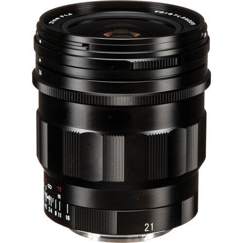 Voigtlander Nokton 21mm f1.4 Lente Asférica Sony E Full Frame 12 Diafragmas