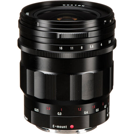 Voigtlander Nokton 21mm f1.4 Lente Asférica Sony E Full Frame 12 Diafragmas