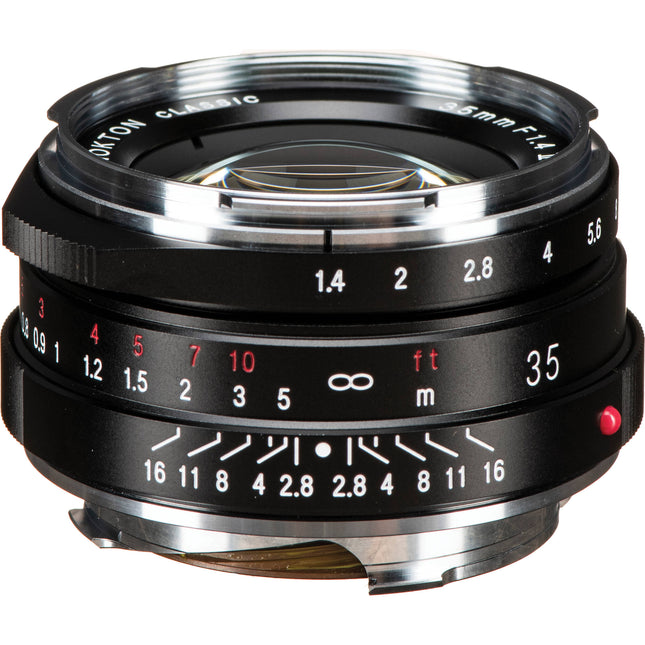 Voigtlander Nokton Classic 35mm f1.4 II MC lente Leica M montura f16 43mm