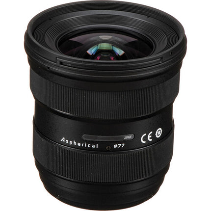 Tokina atx-i 11-16mm f/2.8 CF objetivo Nikon F montura F con apertura f/2.8 y parasol 77mm