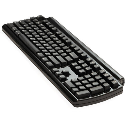 Matias Half-QWERTY Pro Teclado Mecánico Silencioso con 3 Puertos USB y Cables USB