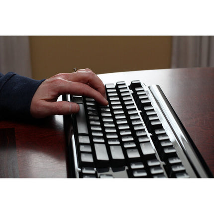 Matias Half-QWERTY Pro Teclado Mecánico Silencioso con 3 Puertos USB y Cables USB