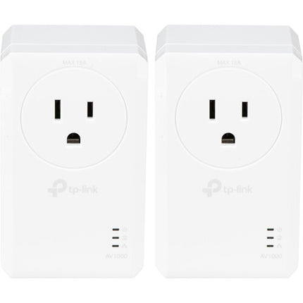 TP-Link TL-PA7017P Kit Inicial Powerline 1000Mbps 3 Pines con Passthrough
