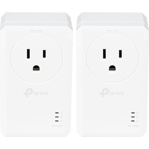TP-Link TL-PA7017P Kit Inicial Powerline 1000Mbps 3 Pines con Passthrough