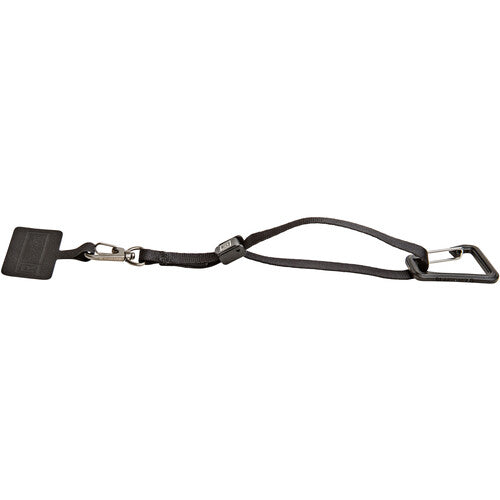 BlackRapid Wander Correa de Muñeca para Móvil con Tether 10mm y Clip