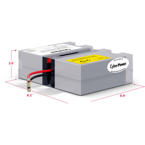 CyberPower RB1290X2C Batería para UPS 12V 9Ah Pre-ensamblada