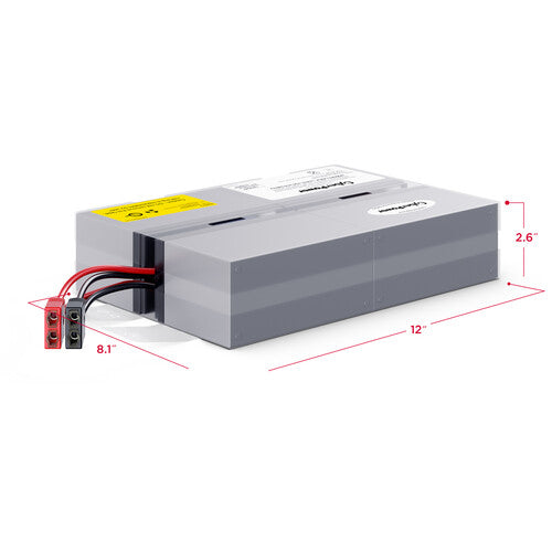 CyberPower RB1290X4H batería de repuesto para UPS 12V 9Ah sellada sin mantenimiento