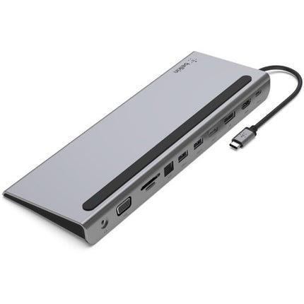 Belkin CONNECT USB Type-C Dock 11 en 1 Plata 85W Ethernet HDMI SD