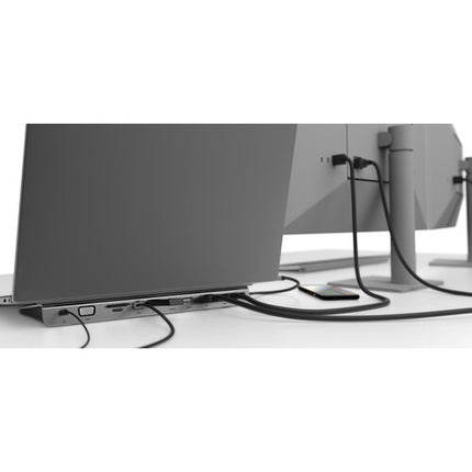 Belkin CONNECT USB Type-C Dock 11 en 1 Plata 85W Ethernet HDMI SD