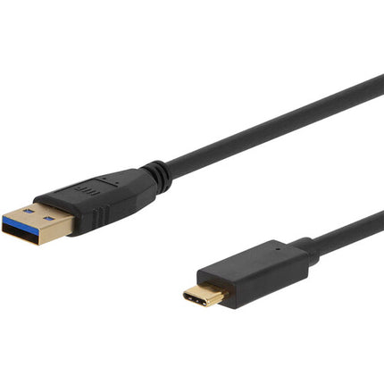 Monoprice Select Cable USB 3.0 Tipo C a Tipo A 3 Pies Negro Flexible 32 AWG