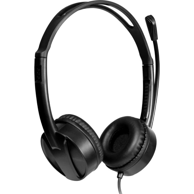 Power Technologies Auriculares USB con Micrófono Cable 1.5 m Control de Volumen