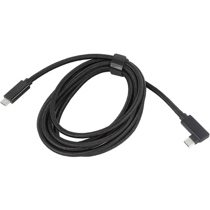 CAMVATE Cable USB 3.1 Gen 2 Tipo C ángulo recto 6.5' 10 Gb/s 100W