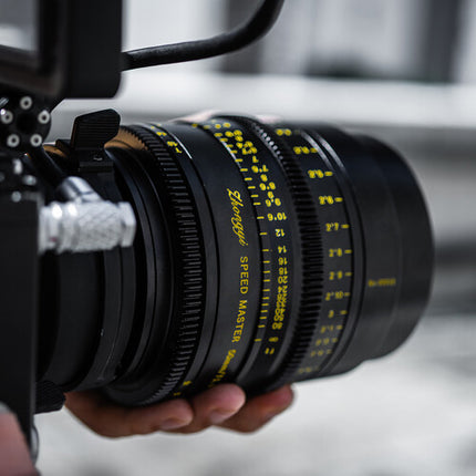 Mitakon Zhongyi 50mm T1 Speedmaster Lente Cine Canon EF F1.0 112mm