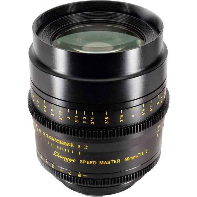 Mitakon Zhongyi 50mm T1 Speedmaster Lente Cine Canon EF F1.0 112mm