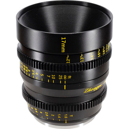 Mitakon Zhongyi 17mm T1 Speedmaster Lente Cine MFT Apertura T1.0 Filtro 77mm