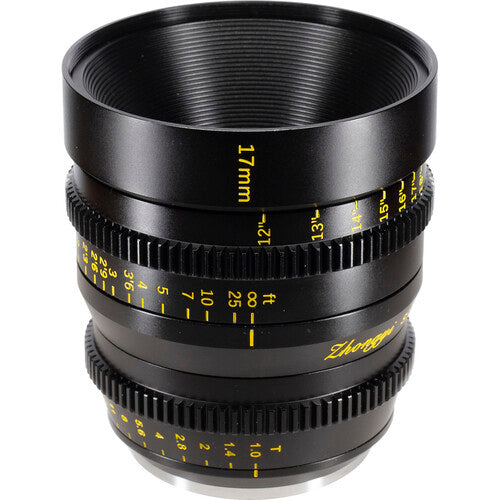 Mitakon Zhongyi 17mm T1 Speedmaster Lente Cine MFT Apertura T1.0 Filtro 77mm