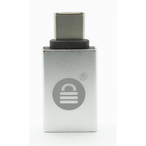 SecureData Adaptador USB Tipo A a USB Tipo C Transferencia 10 GBs USB 3.0 aluminio