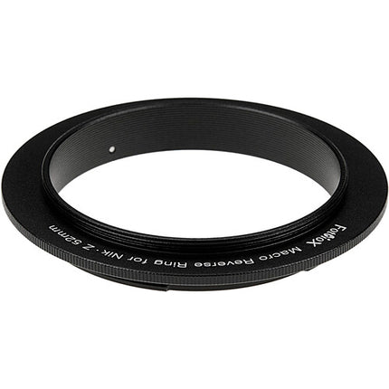 FotodioX Anillo Inversor Macro para Nikon Z 52mm Aluminio