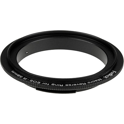 FotodioX Anillo Inversor Macro para Canon RF Montura 58mm Aluminio