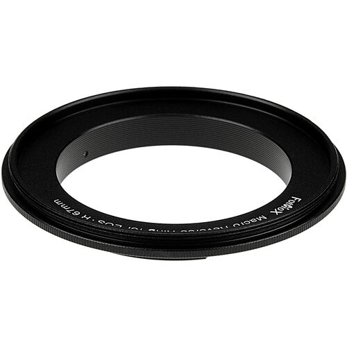 FotodioX Anillo Inversor Macro para Canon RF 67mm Aluminio