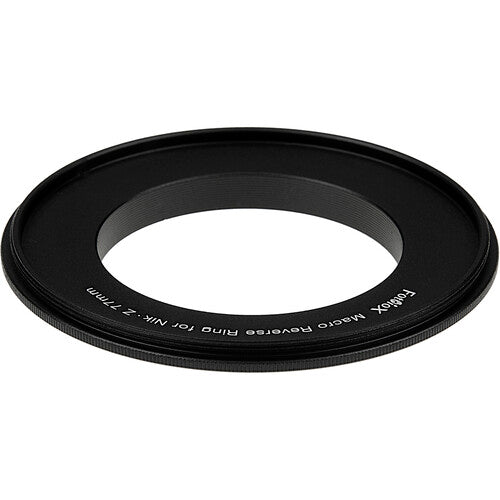 FotodioX Anillo Inversor Macro para Nikon Z Montura 77mm Aluminio