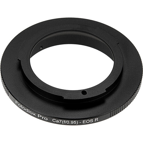 FotodioX Pro Adaptador de Montura para Canon 7 7s 50mm f0.95 a RF con Construcción Metálica